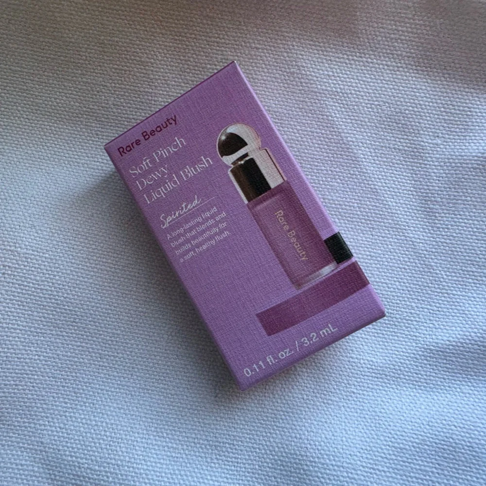 NWT Rare Beauty NEW Soft Pinch Liquid Blush Mini in Spirited